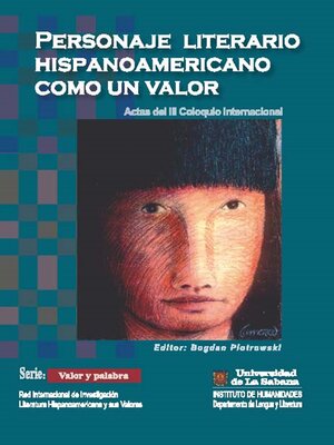 cover image of Personaje literario hispanoamericano con un valor. Actas del III coloquio internacional